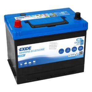 Μπαταρία EXIDE ER350 12V 80Ah 510A (EN) MARINE/LEISURE DUAL