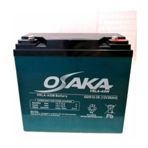 Μπαταρία Επαναφορτιζόμενη  OSAKA    28AH 12V