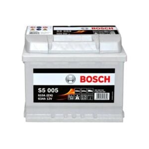 Μπαταρία Αυτοκινήτου BOSCH  63Ah S5005 BLACK DYNAMIC 12V